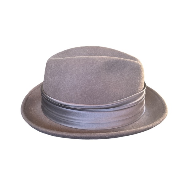 STACY ADAMS Men's Crushable Wool Felt Snap Brim Fedora Hat Large - Picture 11 of 11